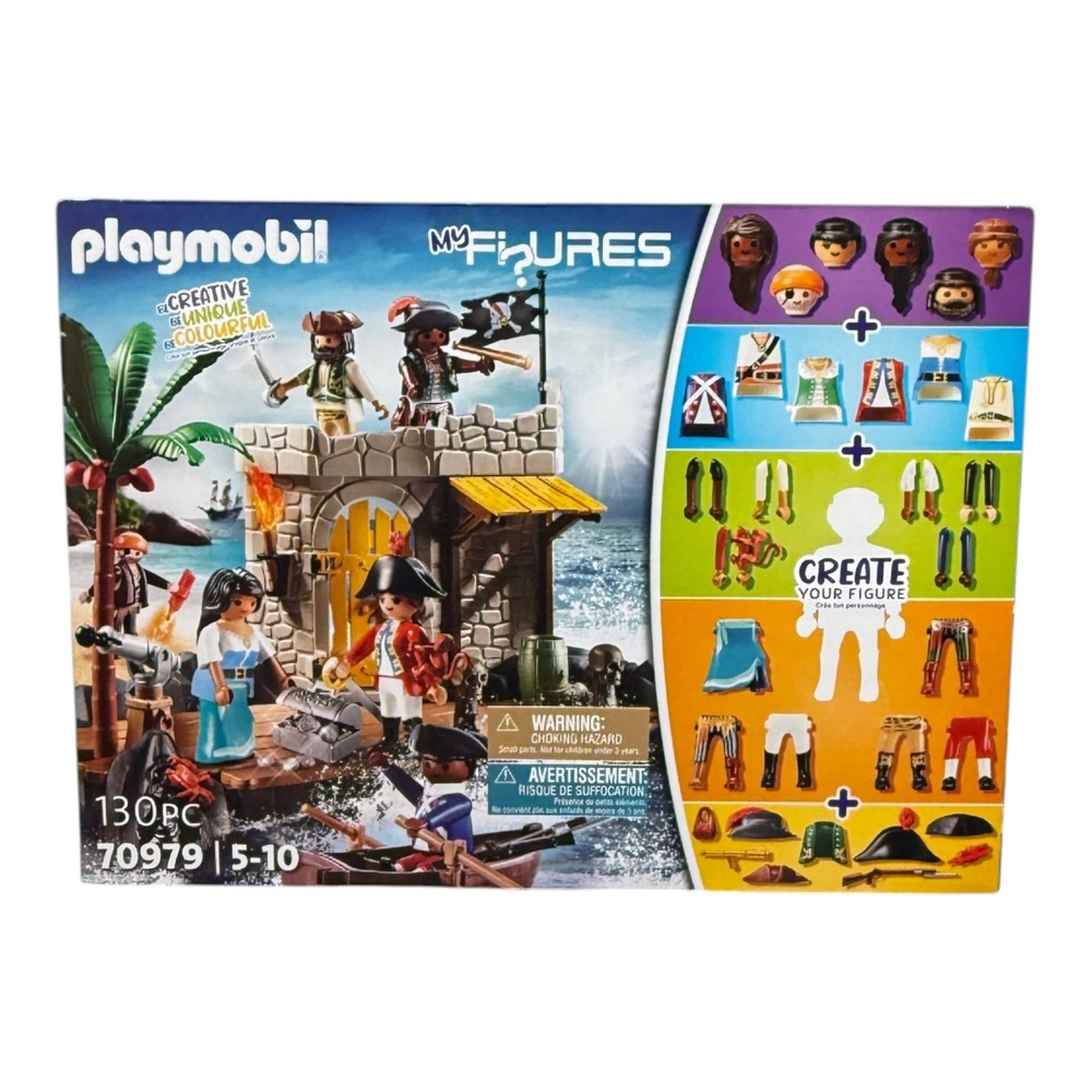 Playmobil My Figures Pirates 70979 Building Set 130pc New 1000 Combos